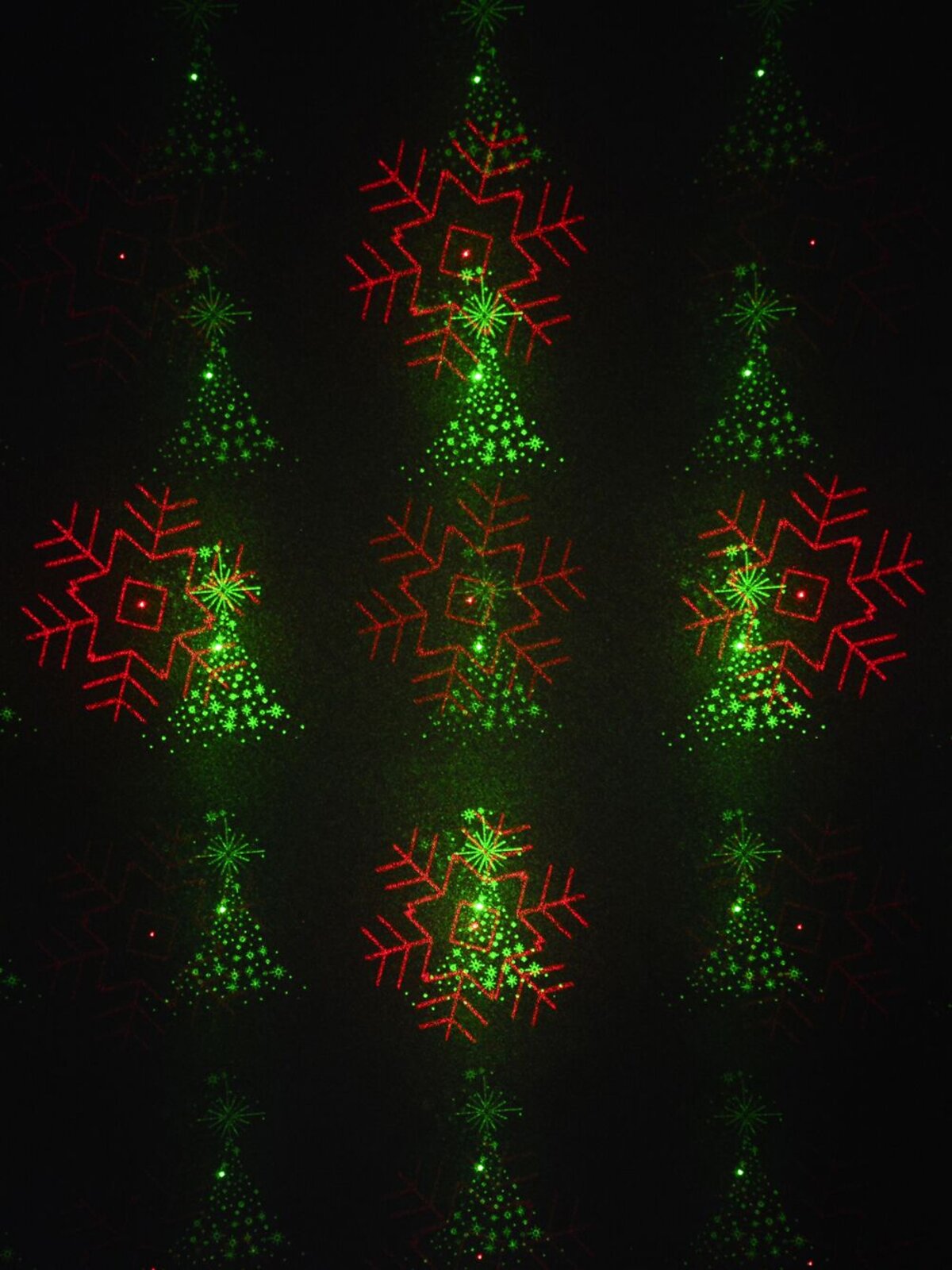 Red & Green Laser Light with 16 Images