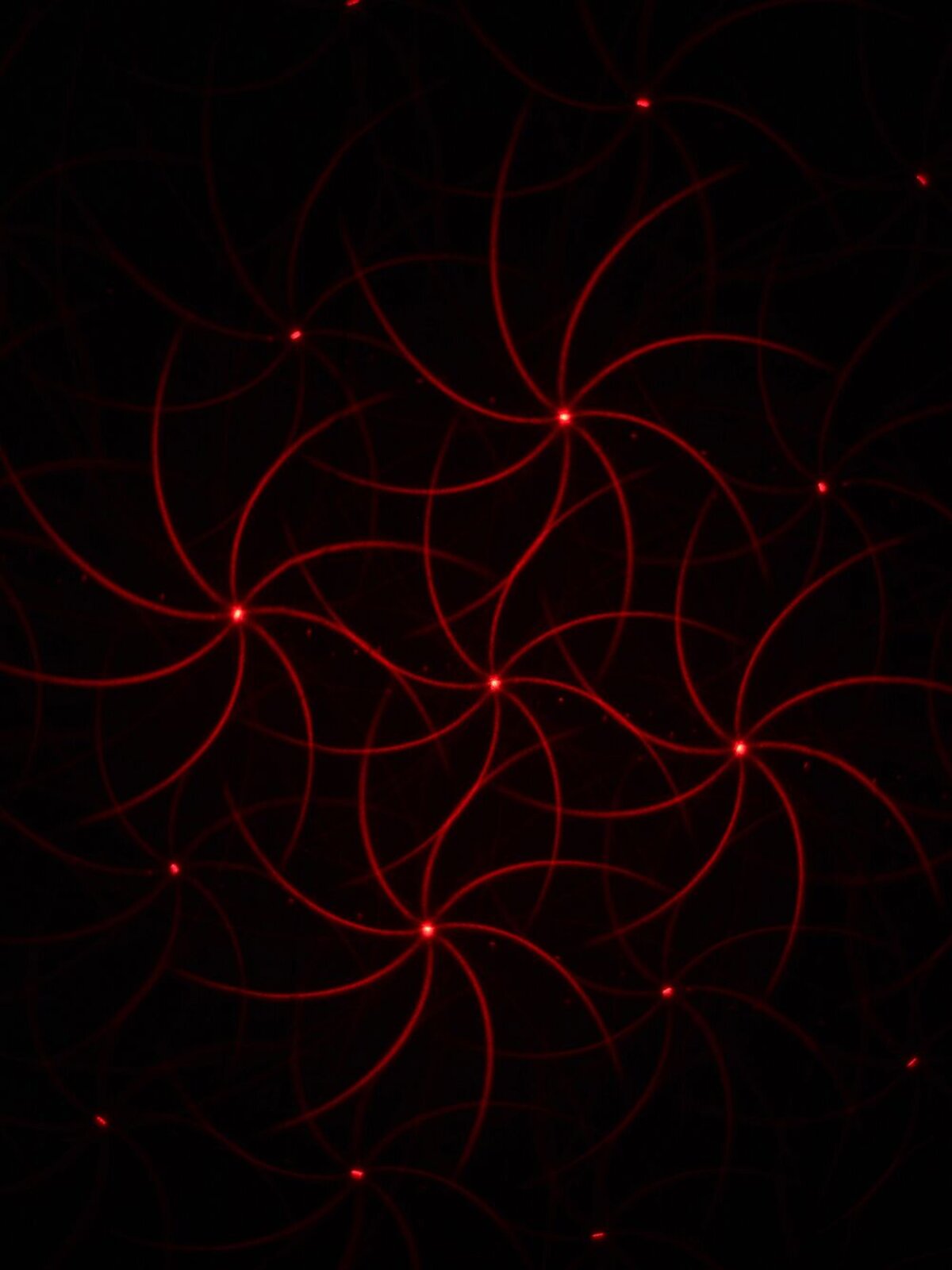 Red & Green Laser Light with Christmas & Halloween Patterns