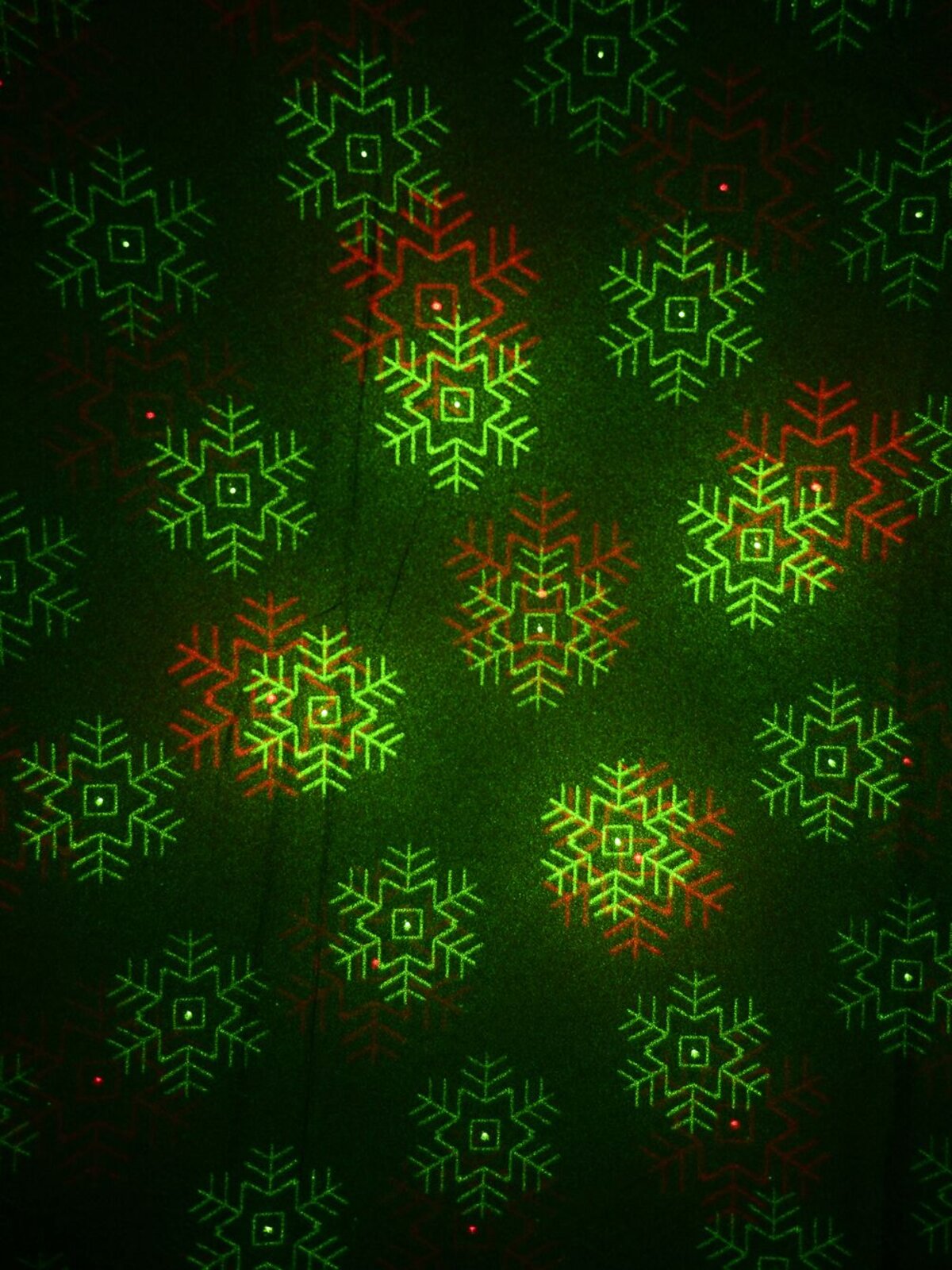 Red & Green Laser Light with Christmas & Halloween Patterns
