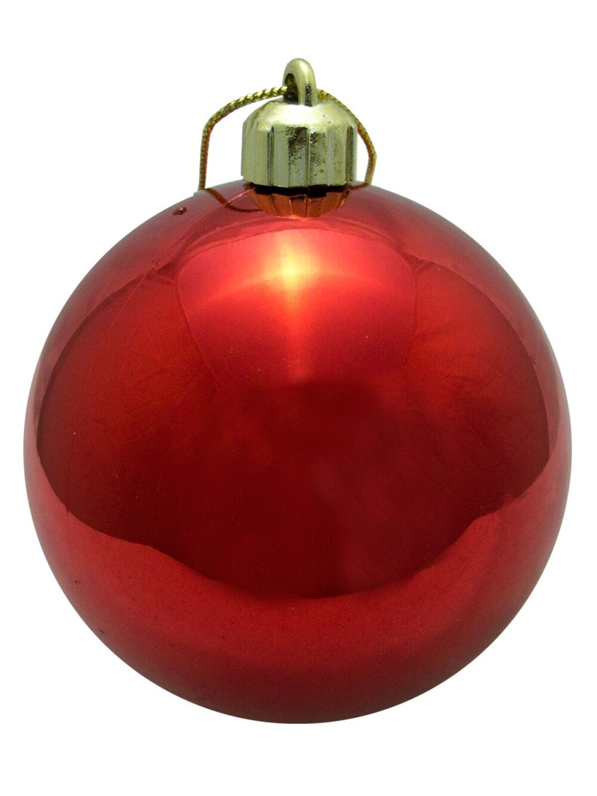 Red Green Silver & Gold Metallic Christmas Baubles - 16 x 60mm — image 3