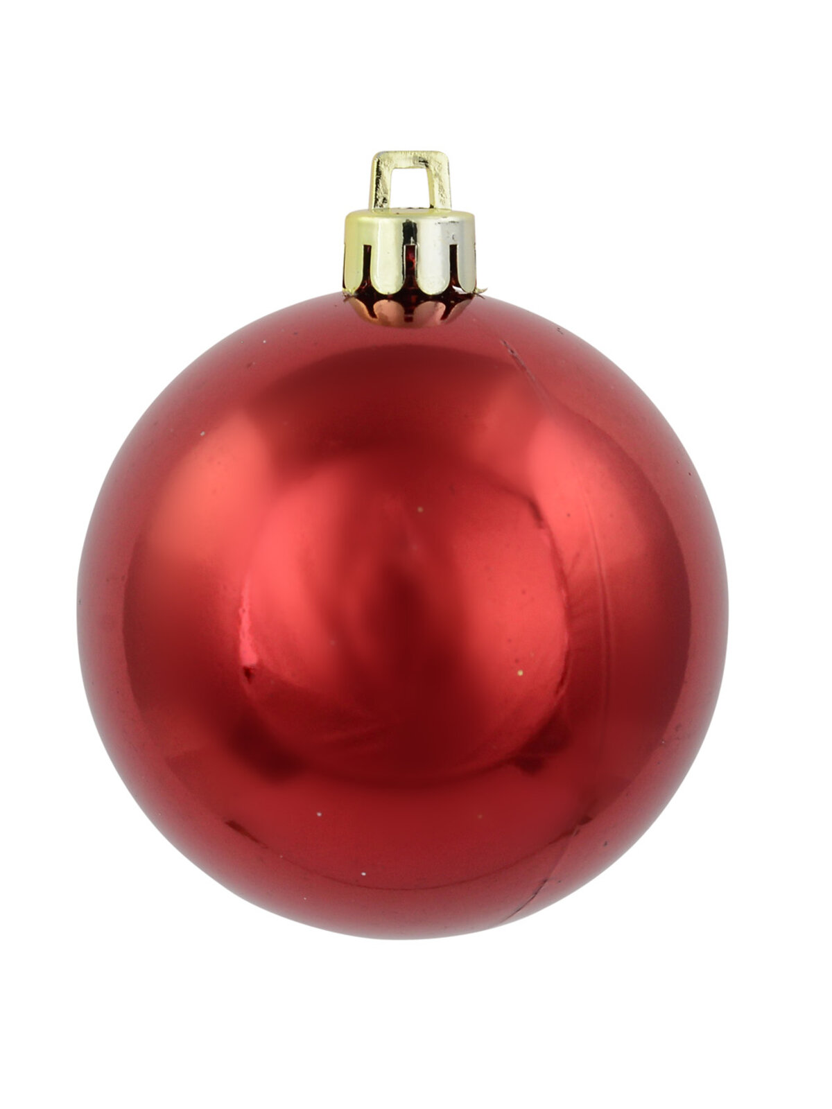 Red Matte, Metallic & Glitter Baubles - 12 x 60mm