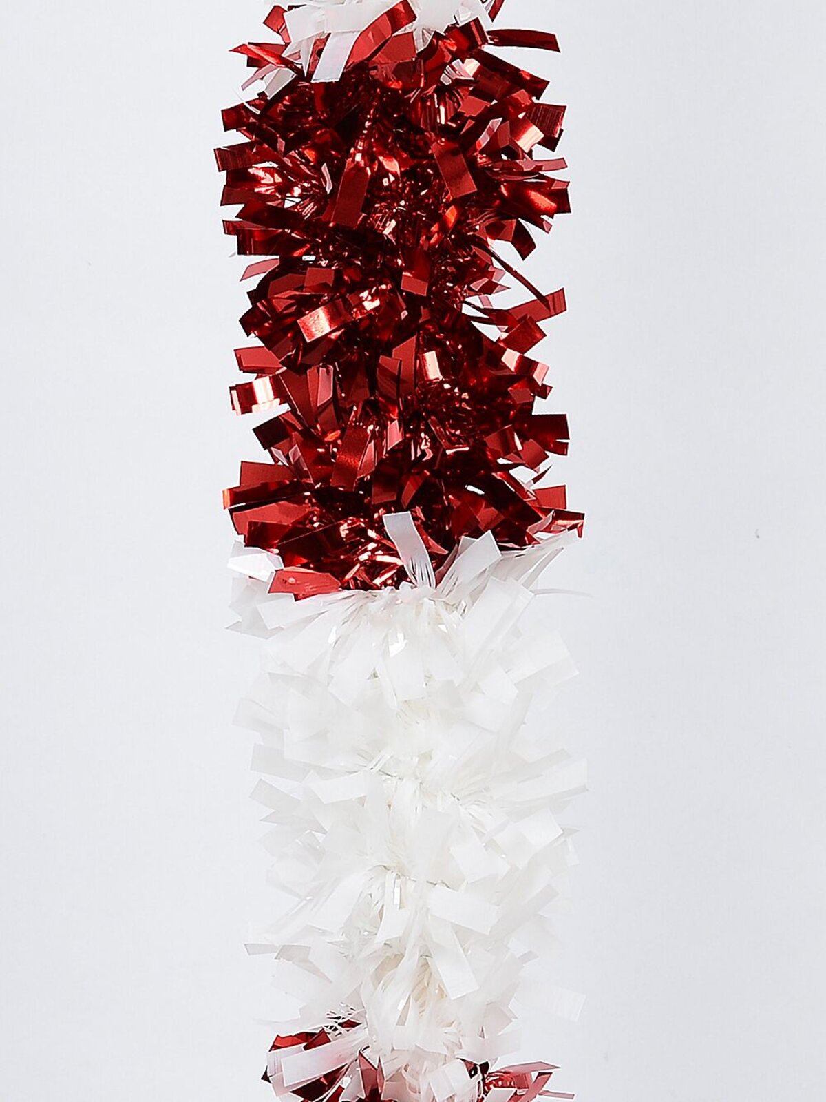 Red & White Stripe Tinsel Candy Cane Stick Christmas Display Decoration - 1.1m — image 3