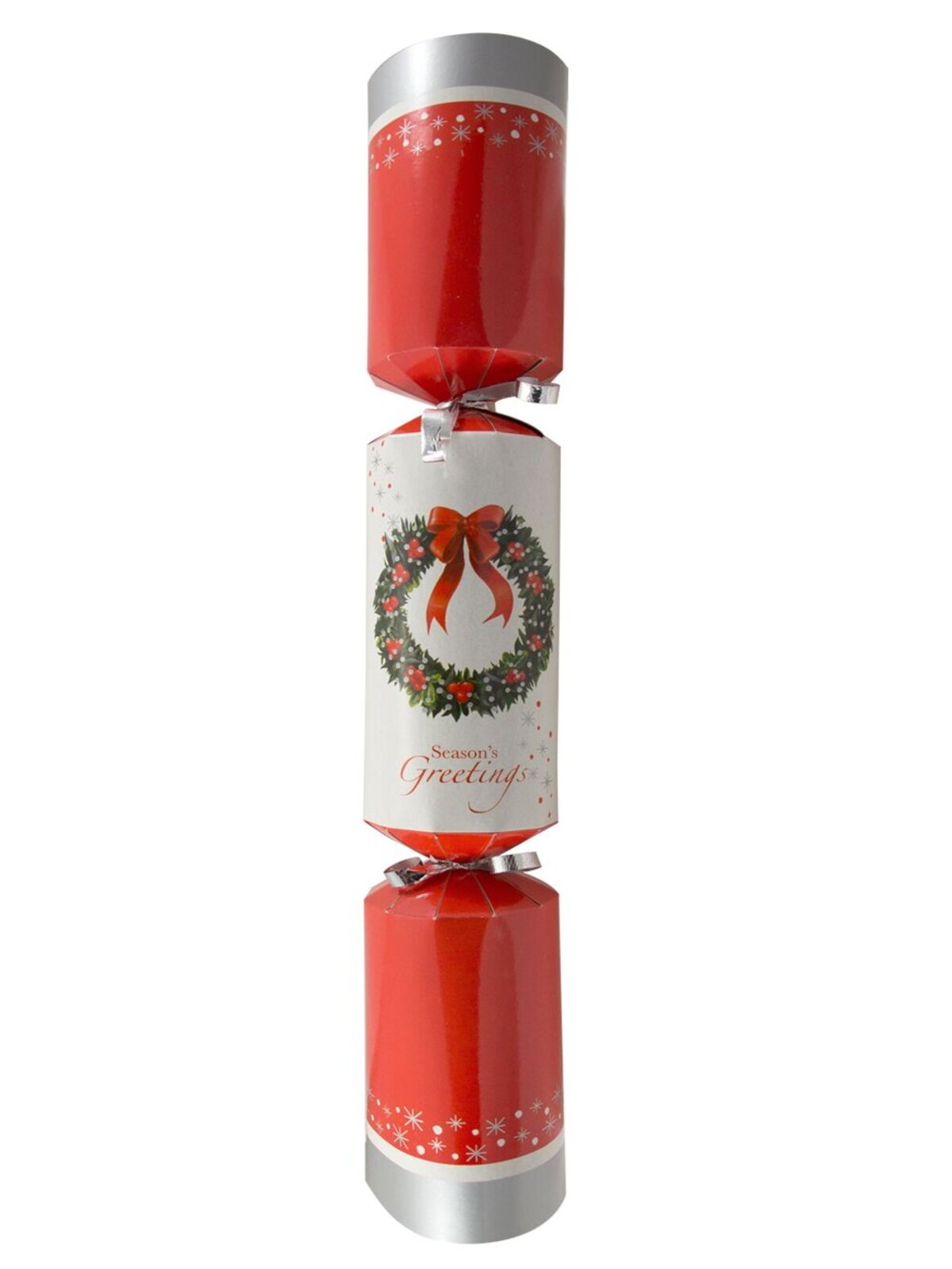 Red With Wreath & Silver With Tree Bon Bons - 12 x 35cm — image 3