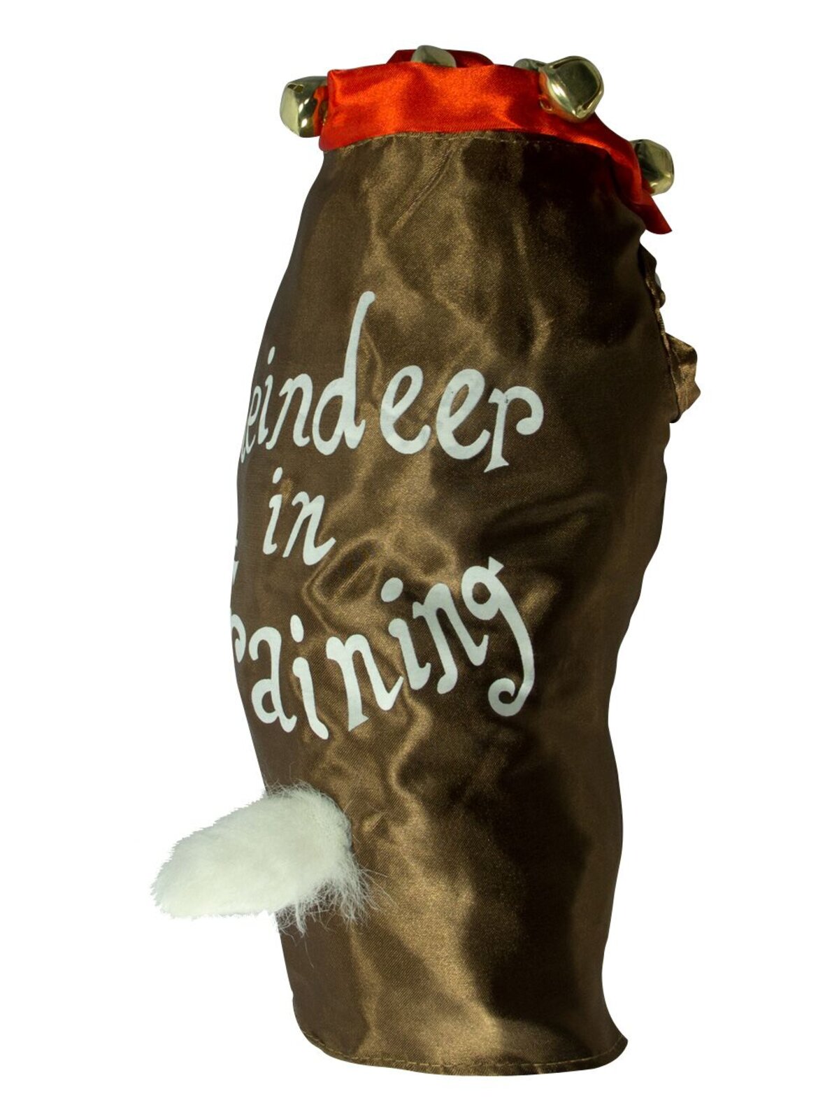 Reindeer In Training Satin Pet Suit - Fit most small dogs