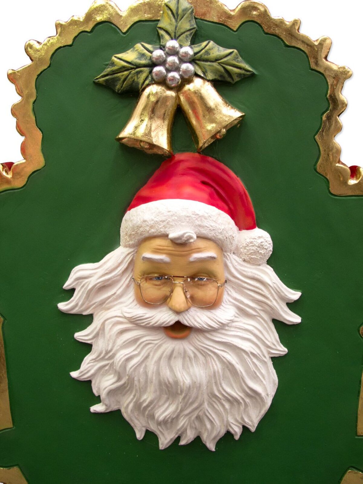 Resin Santa Chair Decor - 1.4m