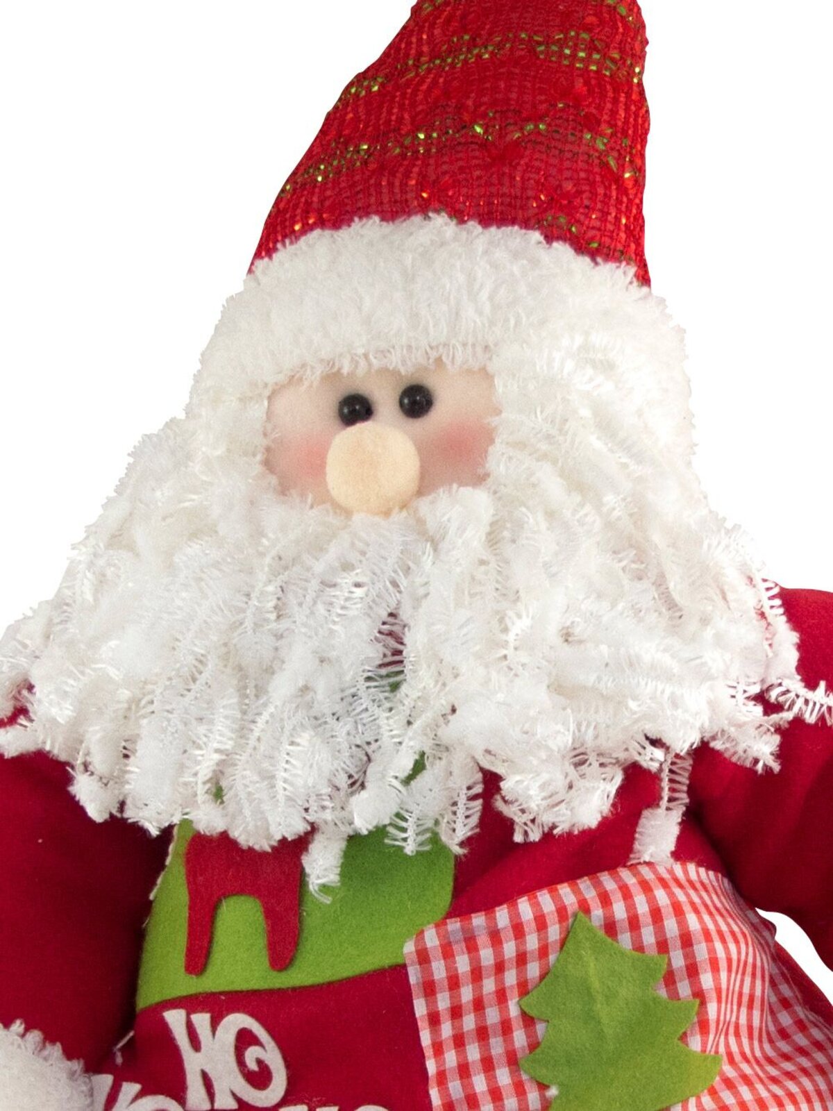 Retractable Leg Plush Standing Santa - up to 1m — image 5
