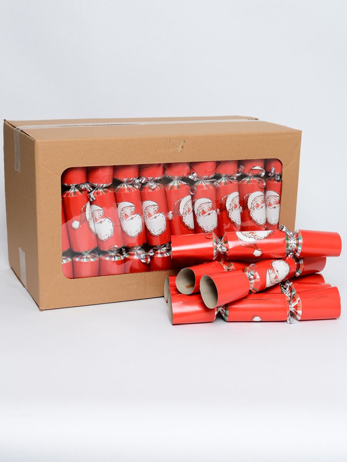 Rosy Red Cheek Traditional Jolly Santa Christmas Cracker Bon Bons - 50 x 30cm — image 2