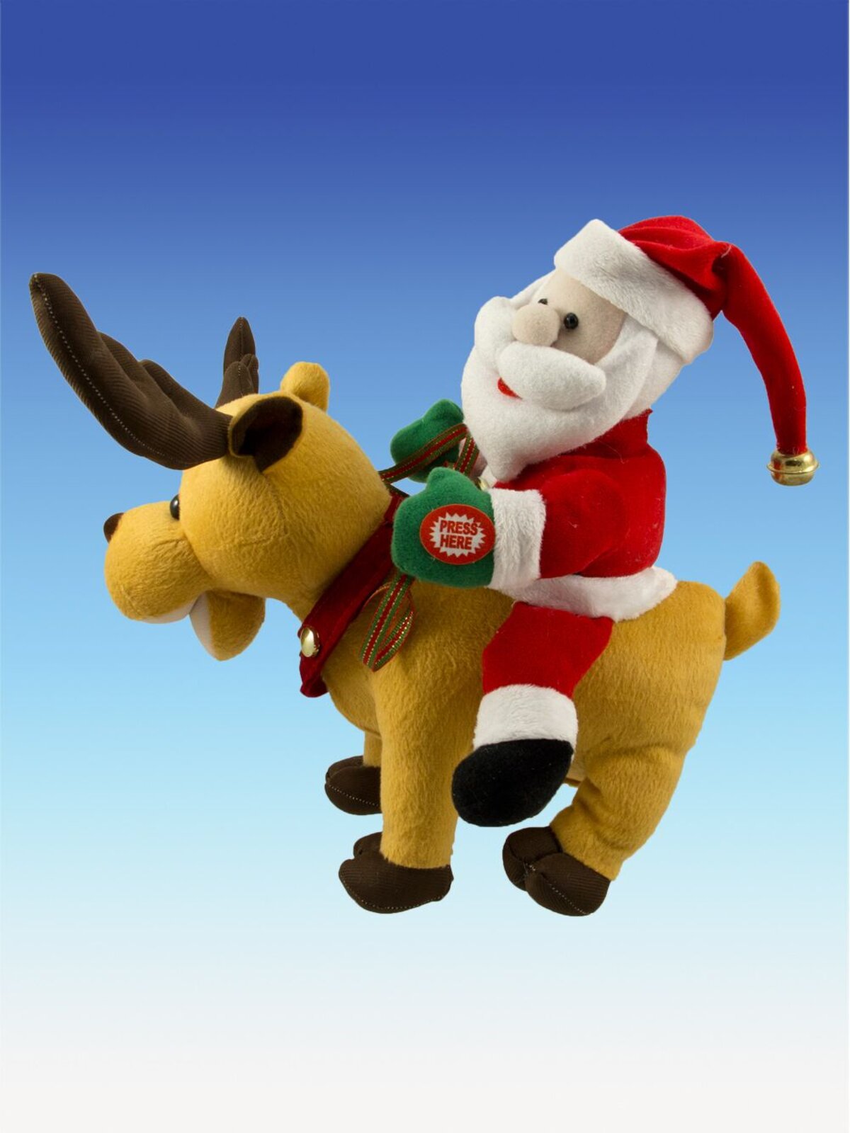 Santa Riding Reindeer Animation - 27cm — image 3