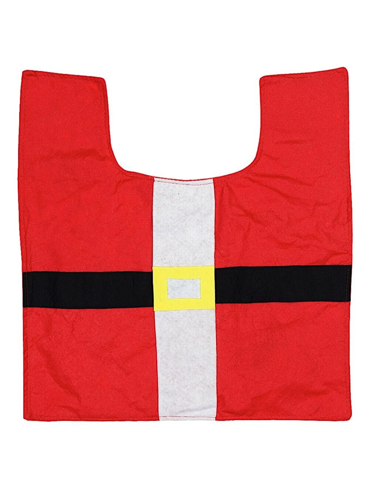 Santa Toilet Seat Cover &amp; Floor Mat Christmas Bathroom Set - Fits Most Thrones — image 3