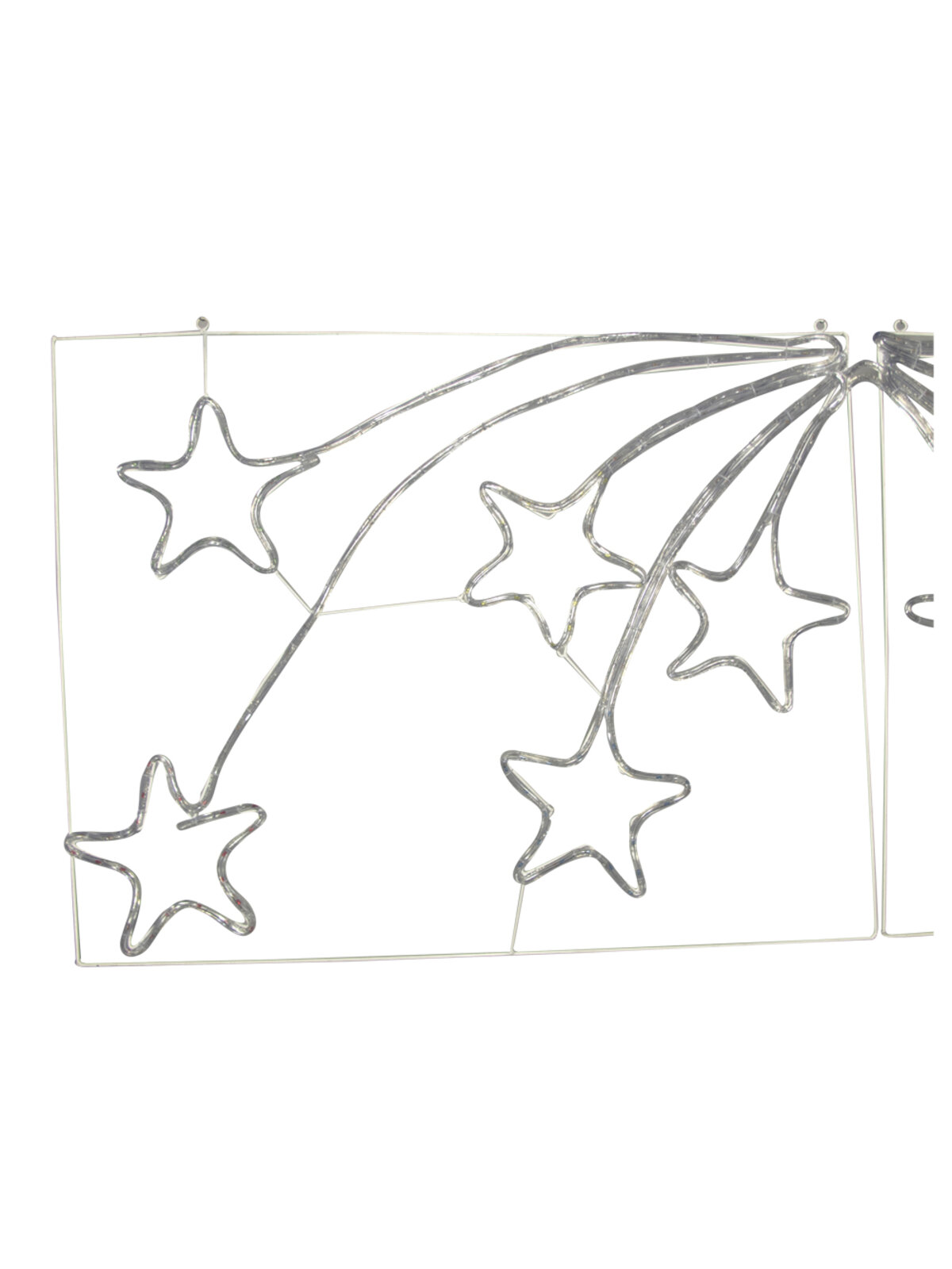 Shooting Stars On Wire Frame LED Rope Light Silhouette - 2.2m — image 4