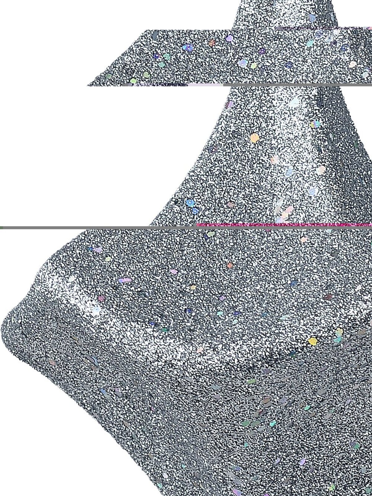 Silver Lustrous Grand Diamond Shape Finial Drop | 22cm — image 3