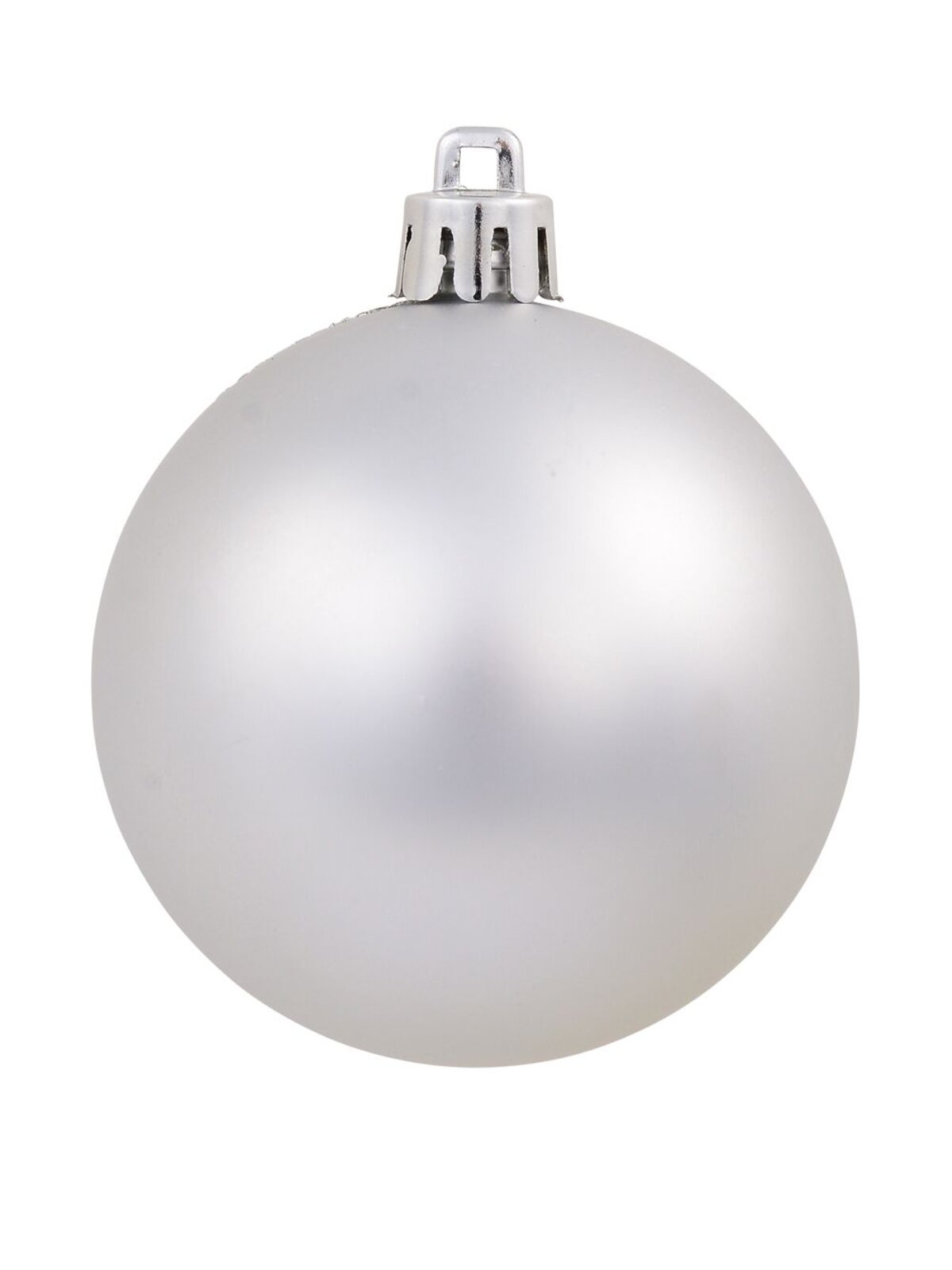 Silver Matte, Glitter & Shiny Baubles - 12 x 60mm — image 3