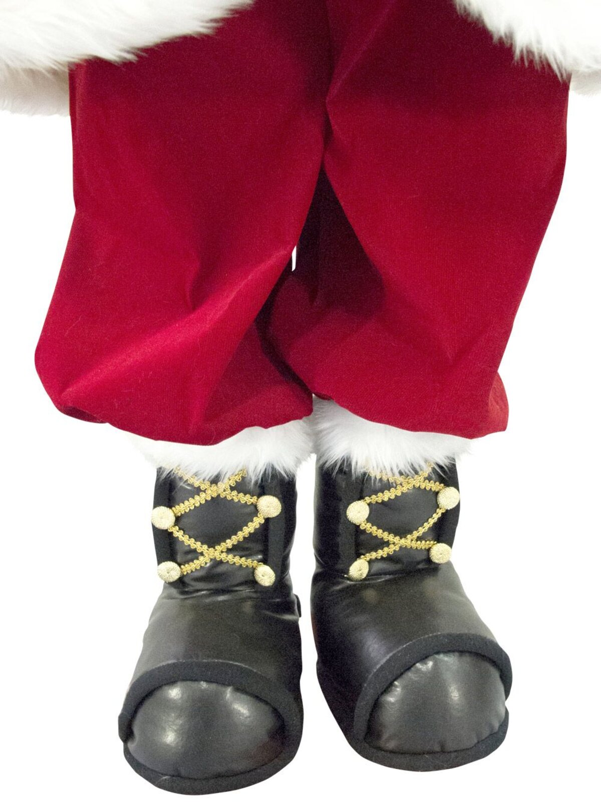 Singing & Dancing Santa Holding Decorated Swag - 1.5m — image 4