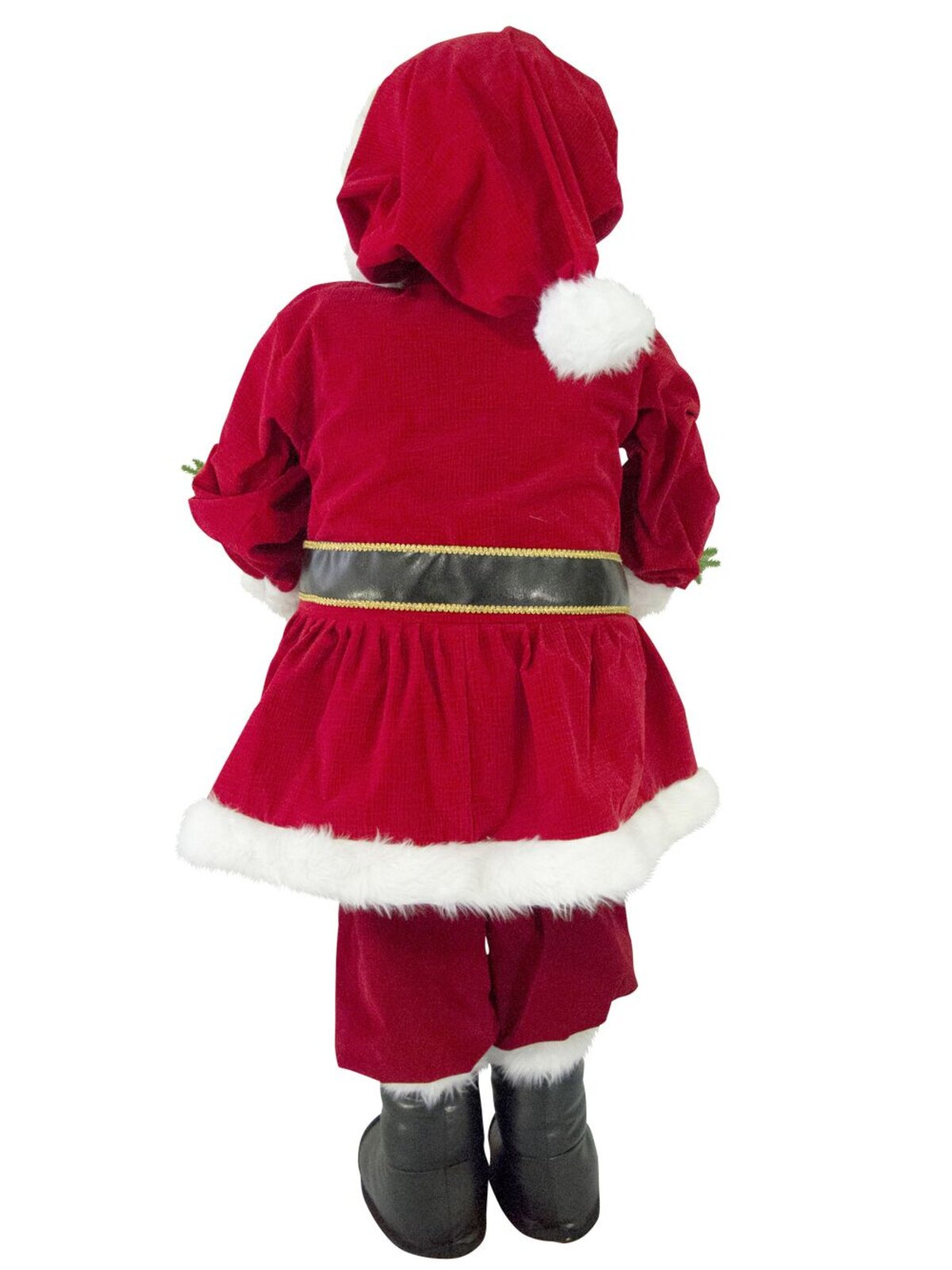 Singing & Dancing Santa Holding Decorated Swag - 1.5m — image 9