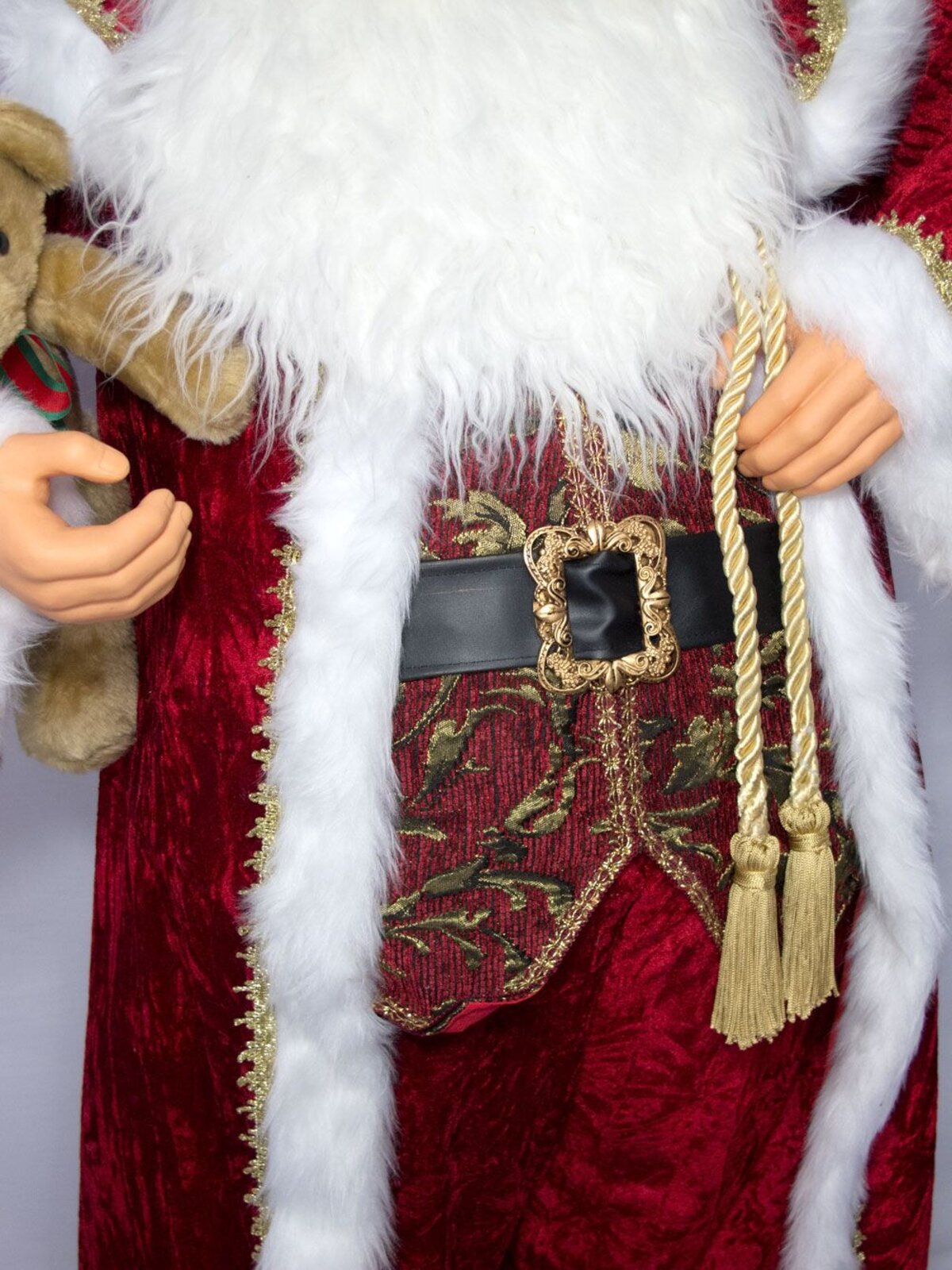Singing & Dancing Santa With Teddy & Gifts - 1.5m — image 7