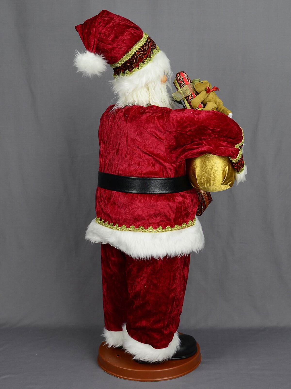 Singing & Hip Swinging Santa With Presents Musical Animation - 95cm — image 3