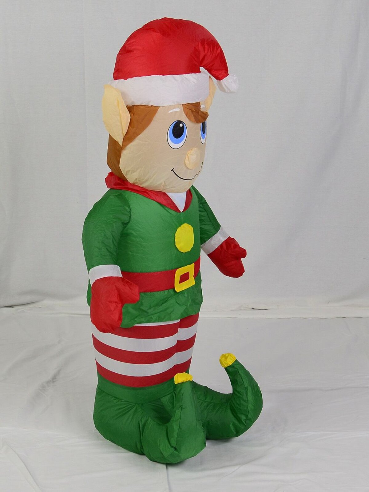 Standing Boy Elf Illuminated Inflatable - 1.2m