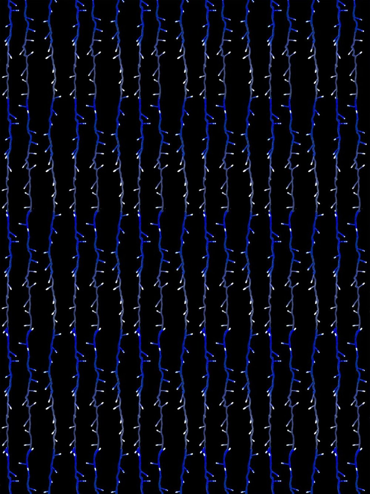 Synchronised Blue & Cool White LED Curtain Light - 3.2m — image 3