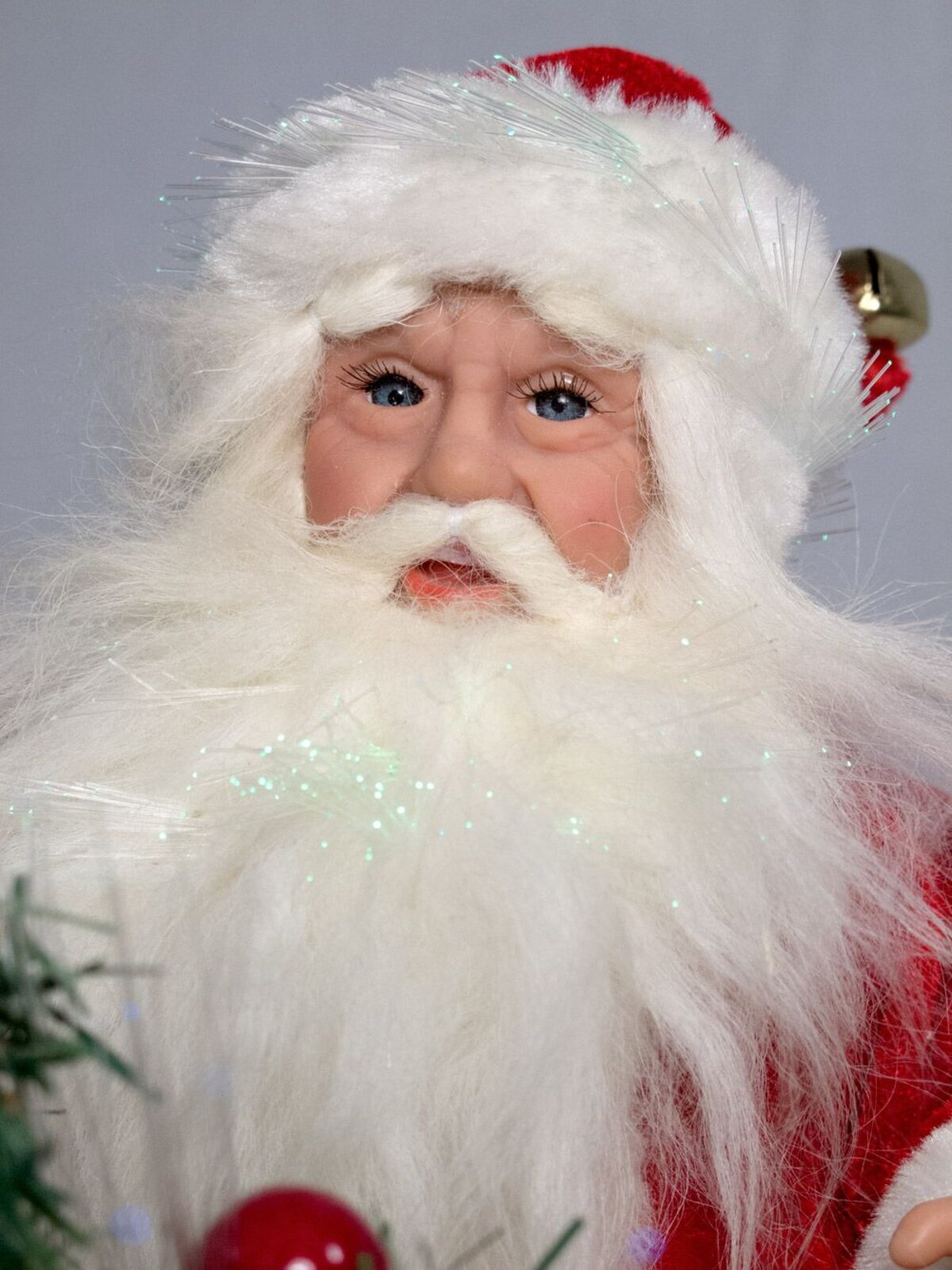 Traditional Santa On Sleigh Fibre Optic Musical Animation - 34cm — image 6
