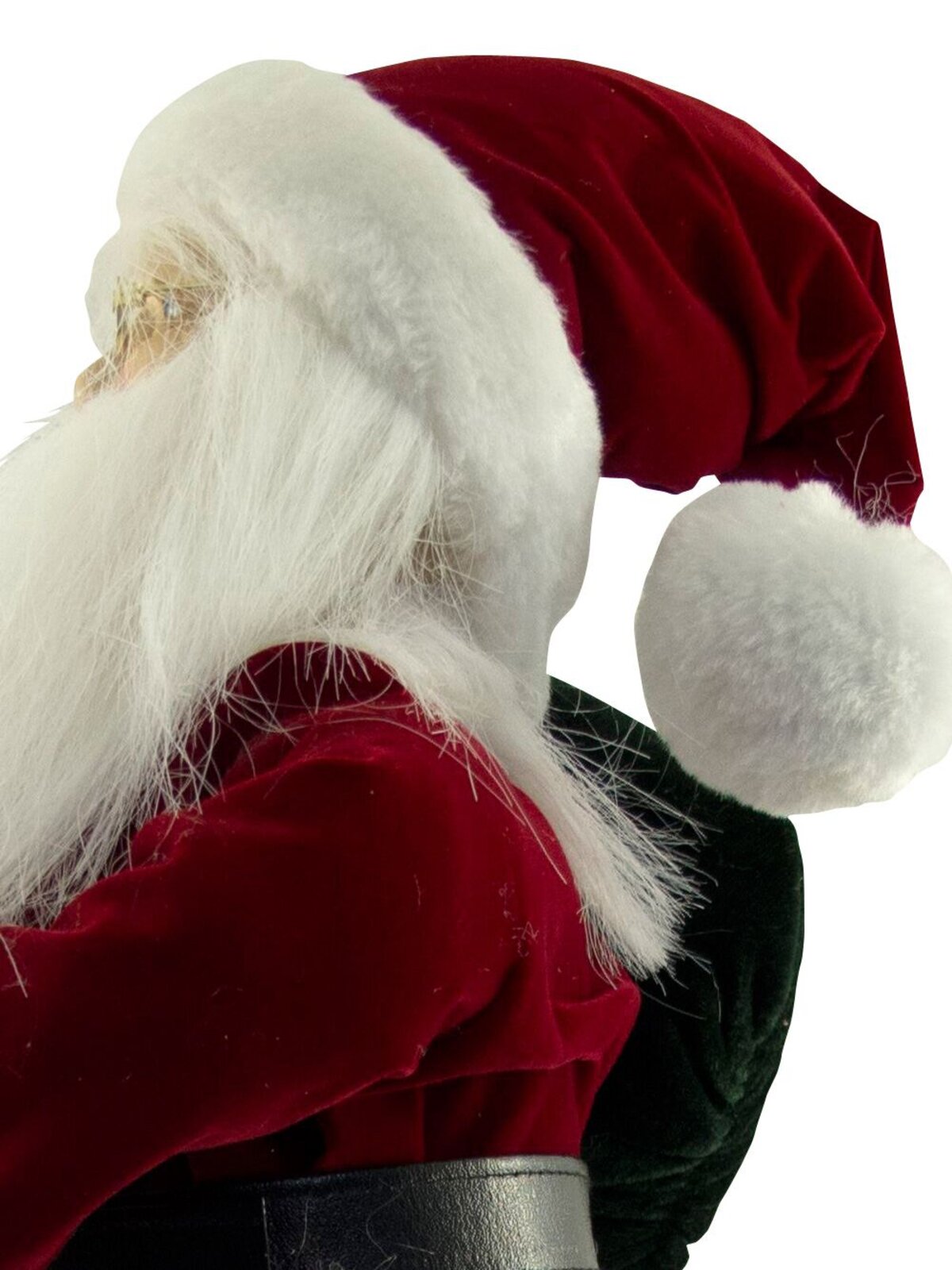 Traditional Suit Standing Decorative Santa With Sack - 46cm — image 6