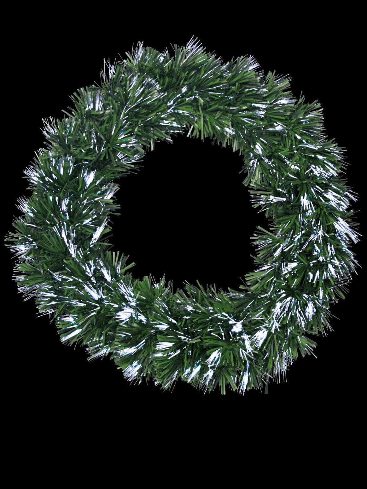 Vibrant LED Multi Colour & Cool White Wreath - 60cm — image 5