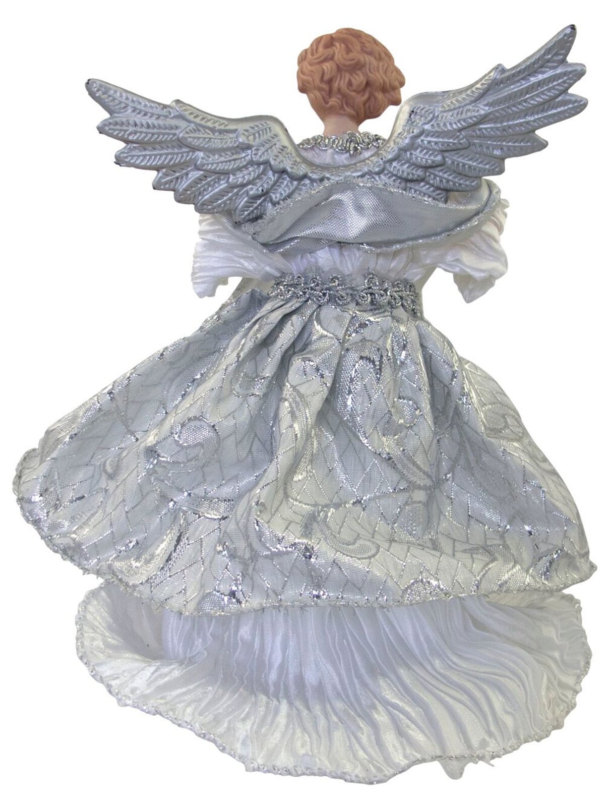 White & Silver Decorative Angel With Wings - 20cm — image 6