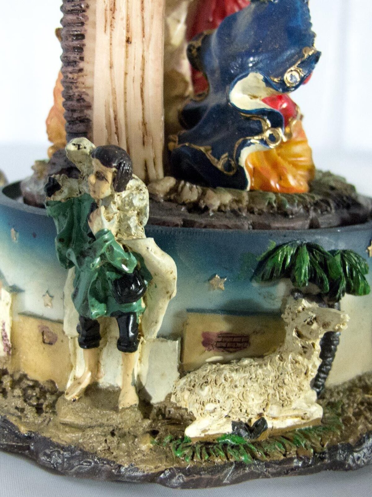 Wind Up Musical Nativity Scene Ornament - 17cm