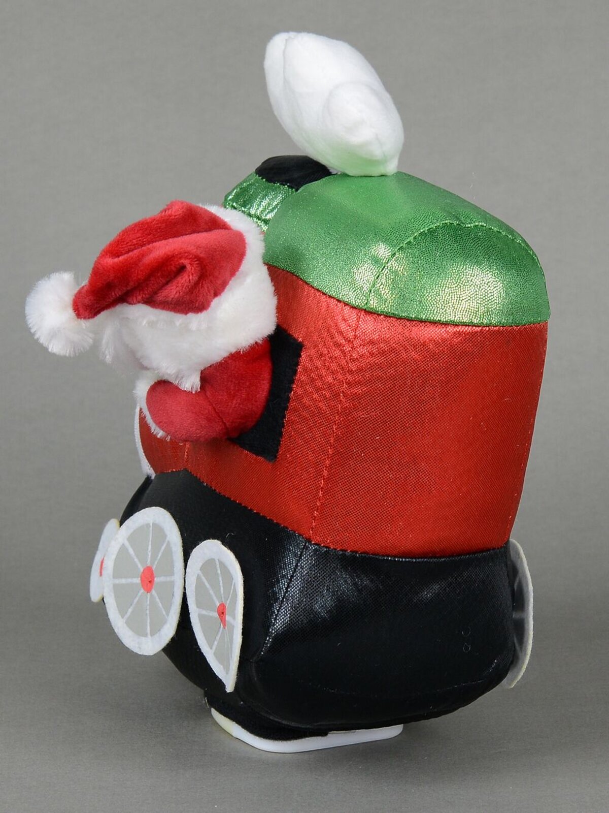 Wobbling Christmas Train Locomotive Christmas Animation With Santa - 28cm