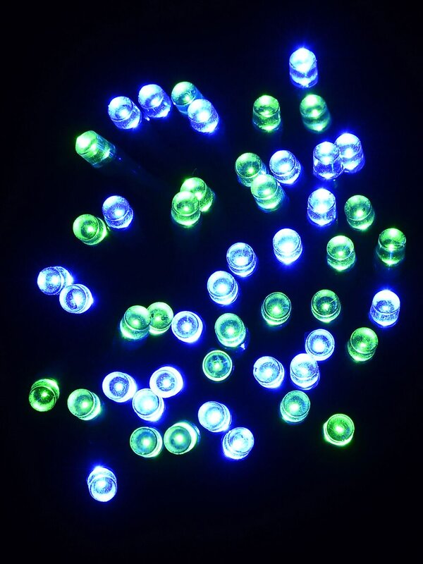 100 Dimmable Multi Colour LED String Light With Remote - 10m