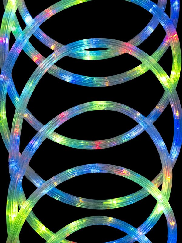 100 Multi Colour Lighting Connect Super Bright LED Rope Light Only - 5m — image 2