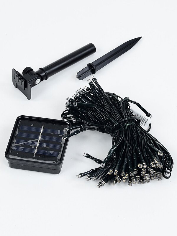 100 Warm White LED Solar String Fairy Lights 8 Function | 10m — image 4
