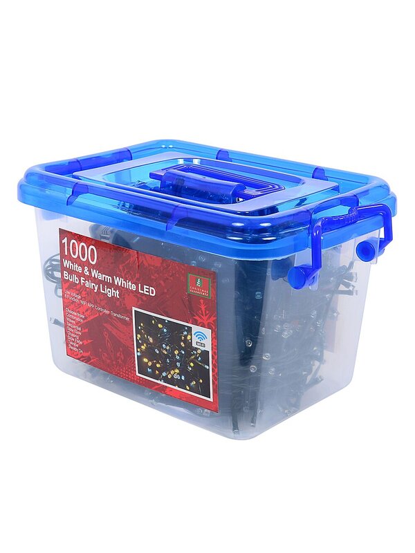 1000 Cool & Warm White LED 50m WiFi String Fairy Light — image 5