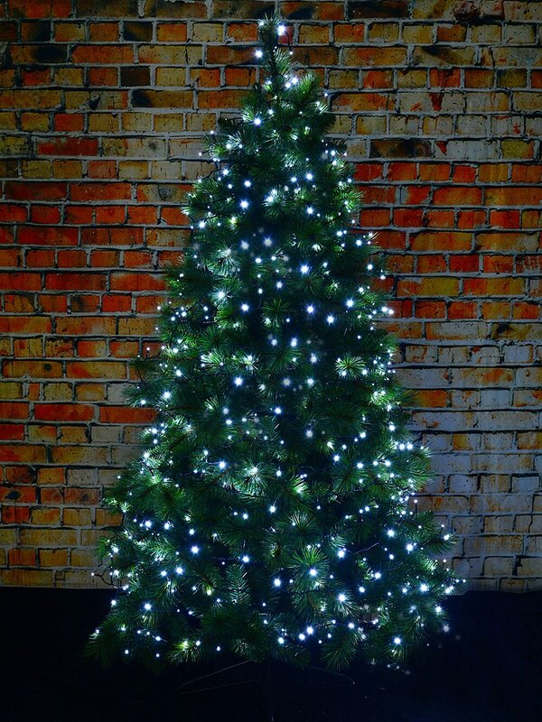 1000 Cool White LED String Fairy Lights 8 Function With Timer | 50m — image 5
