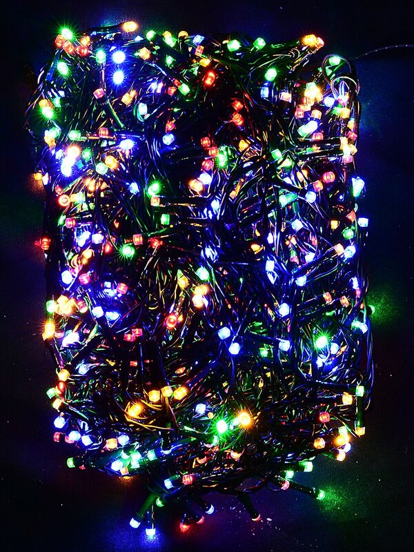 1000 Multi Colour LED String Fairy Lights 8 Function With Timer | 50m — image 3