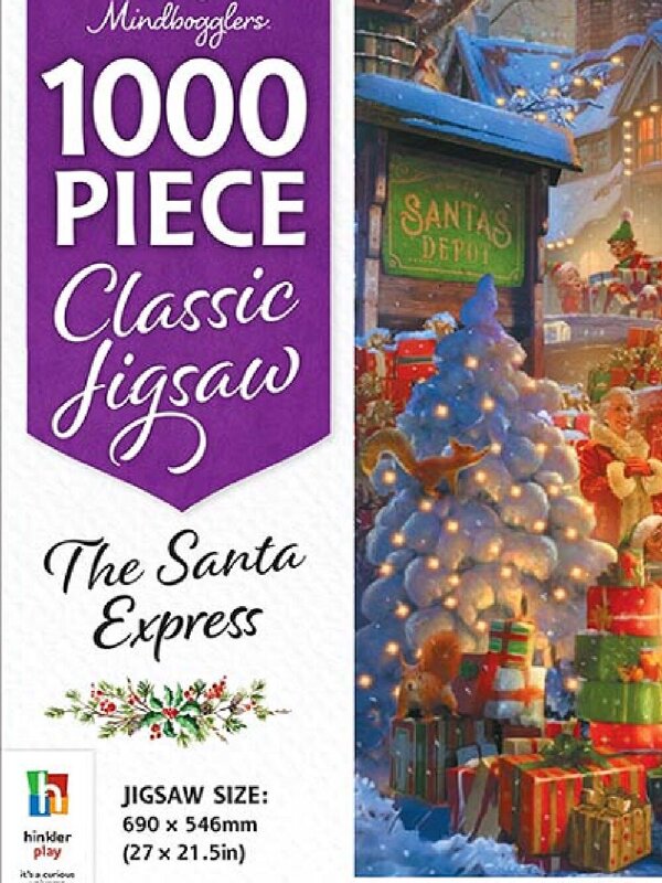 1000 Piece All Aboard The Santa Express Jigsaw Puzzle — image 2