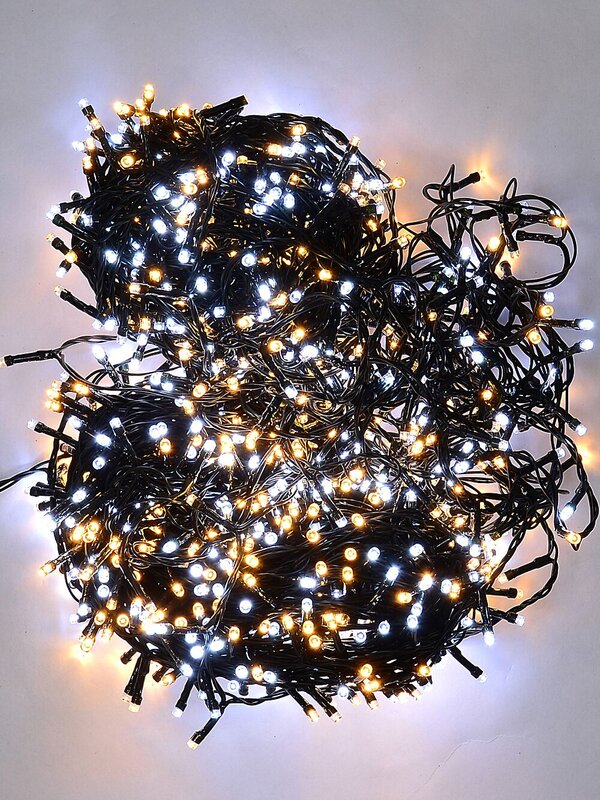 1000 Warm & Cool White LED 50m String Fairy Light — image 3