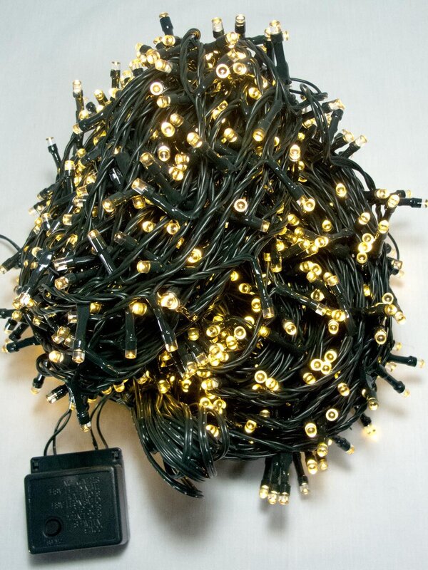 1000 Warm White LED String Fairy Lights 8 Function | 50m — image 3
