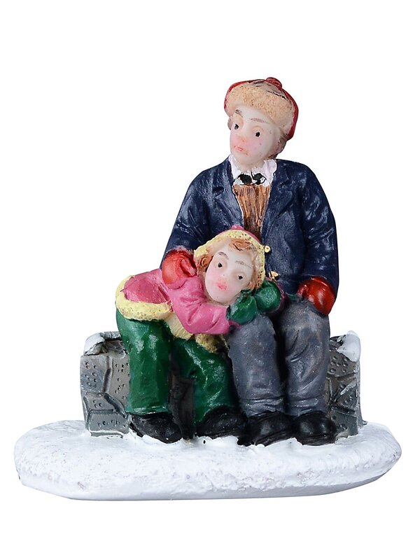 10x Nostalgic Winter Park Village Scene | 11cm Tree — image 4