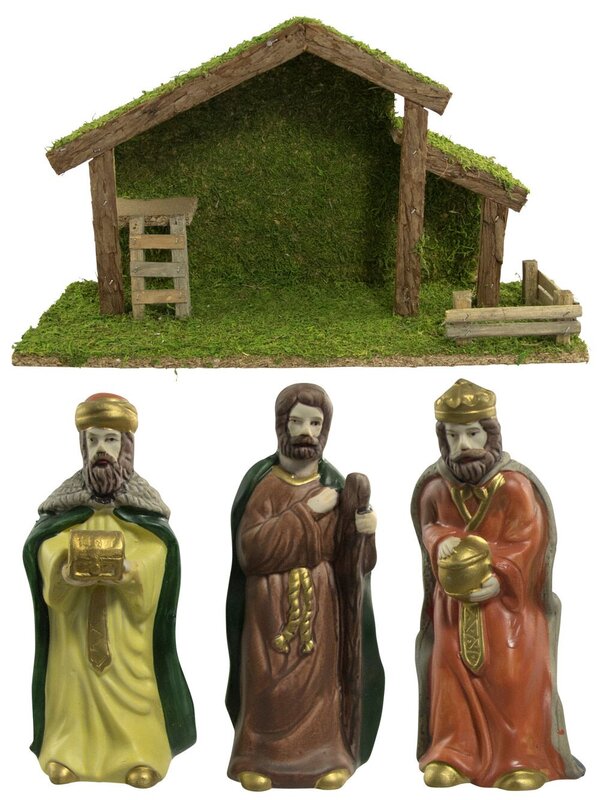 11 Piece Nativity Scene - 38cm (stable) — image 3