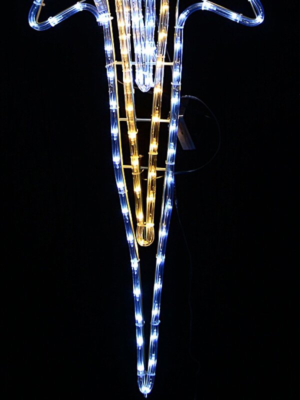 1.1m Dynamic Star Of Bethlehem Outdoor Cool & Warm White LED Light Display — image 4
