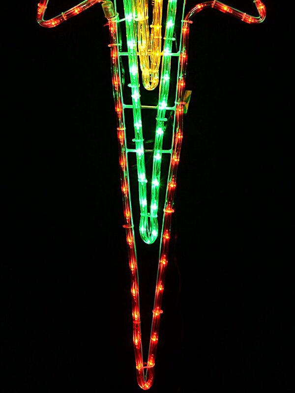 1.1m Dynamic Star Of Bethlehem Outdoor Multi Colour LED Light Display — image 4
