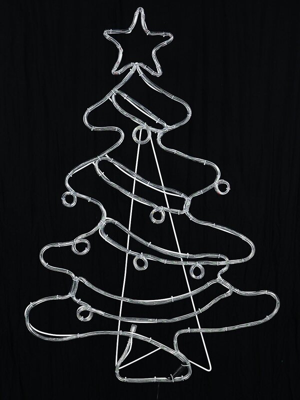 1.1m Green Christmas Tree With Multi Colour Decorations LED Light Display — image 5