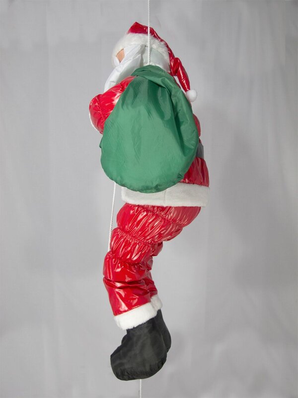 1.2m Padded Nylon Santa Climbing Rope With Sack Outdoor Decoration — image 5