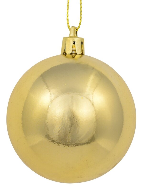 12x Timeless Gold Champagne & Pink Essential Metallic & Matte Bauble | 60mm — image 6