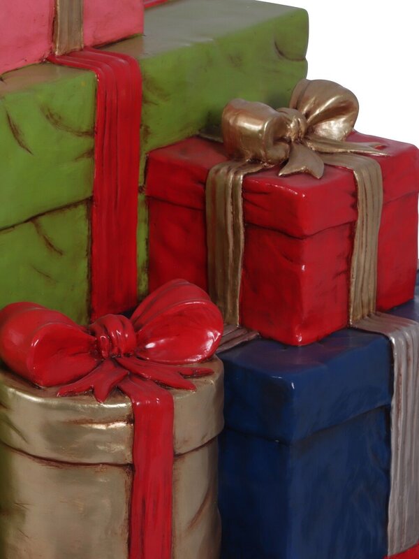 1.3m Santa's Sled Fully Loaded With Gifts Life Size Resin Ornament — image 6