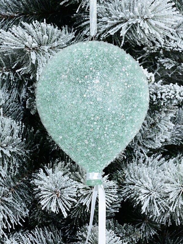 Pastel Green Sugar Balloon Whimsical Large Display Ornament | 15cm — image 2