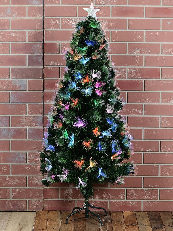 1.5m Vivid Multi Colour Dynamic LED Fibre Optic Tree With 185 Tips — image 6