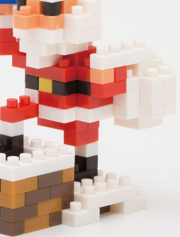 160 Piece Nanoblocks Santa Claus On The Chimney NBC_127 — image 3