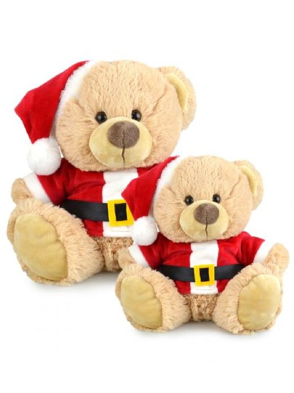 16cm My Buddy Christmas Bear Cute & Cuddly Sitting Plush Toy — image 3