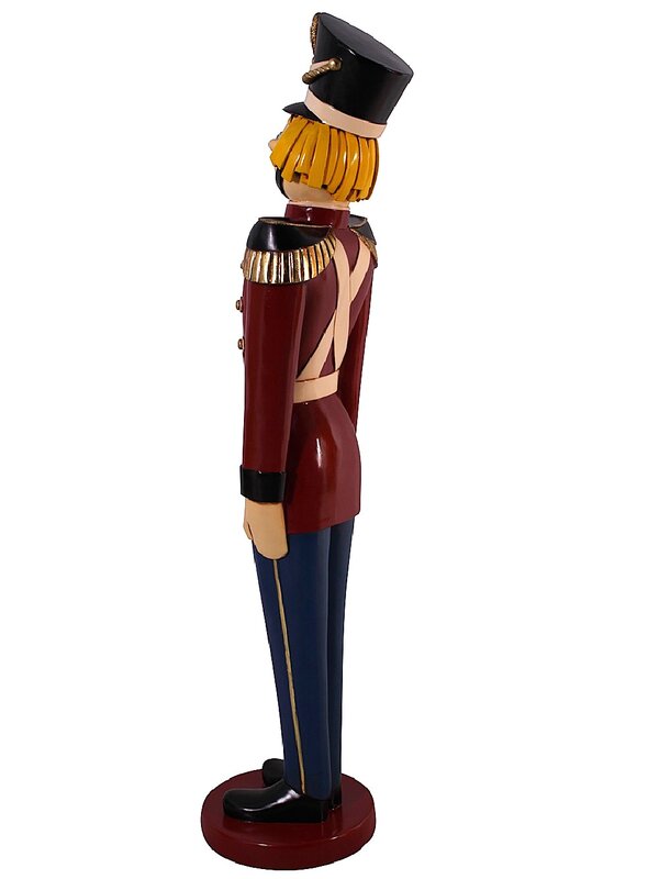 1.7m Nutcracker Tin Soldier Life Size Resin Christmas Ornament — image 5
